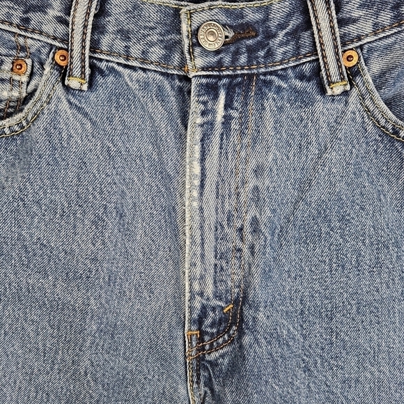 Levi's 505 Men Jeans Size 36x30 Straight Leg Denim Blue Jeans Pants - Picture 4 of 9